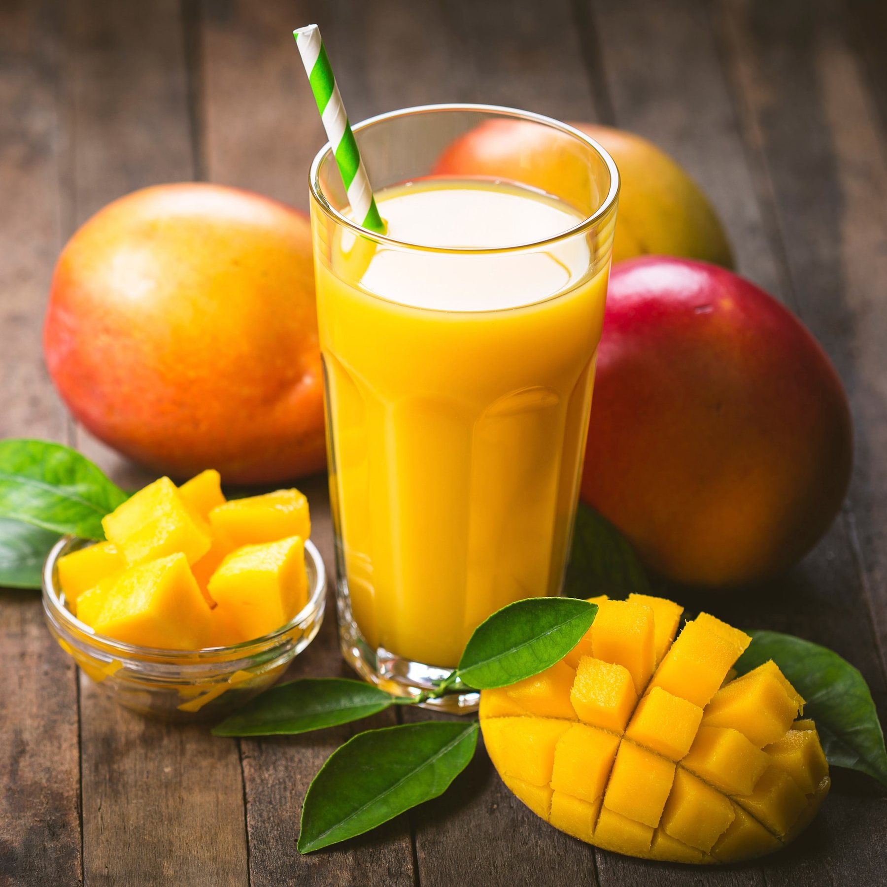 Fresh mango juice